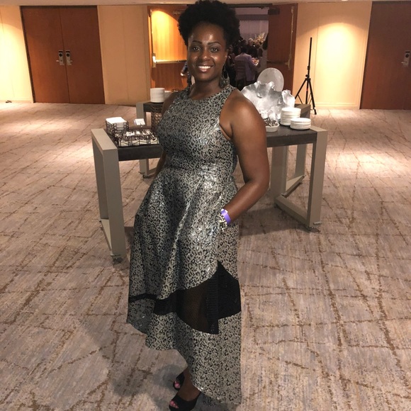 Sachin + Babi high low gown - Picture 3 of 3